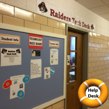 Photo of WMS Raiders Tech Deck Help Desk Photo of WMS Raiders Tech Deck Help Desk