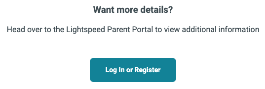 Lightspeed Portal Registration Button