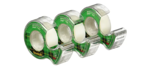 Image of three rolls of Scotch tape