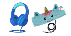 Image of headphones and headband-phones