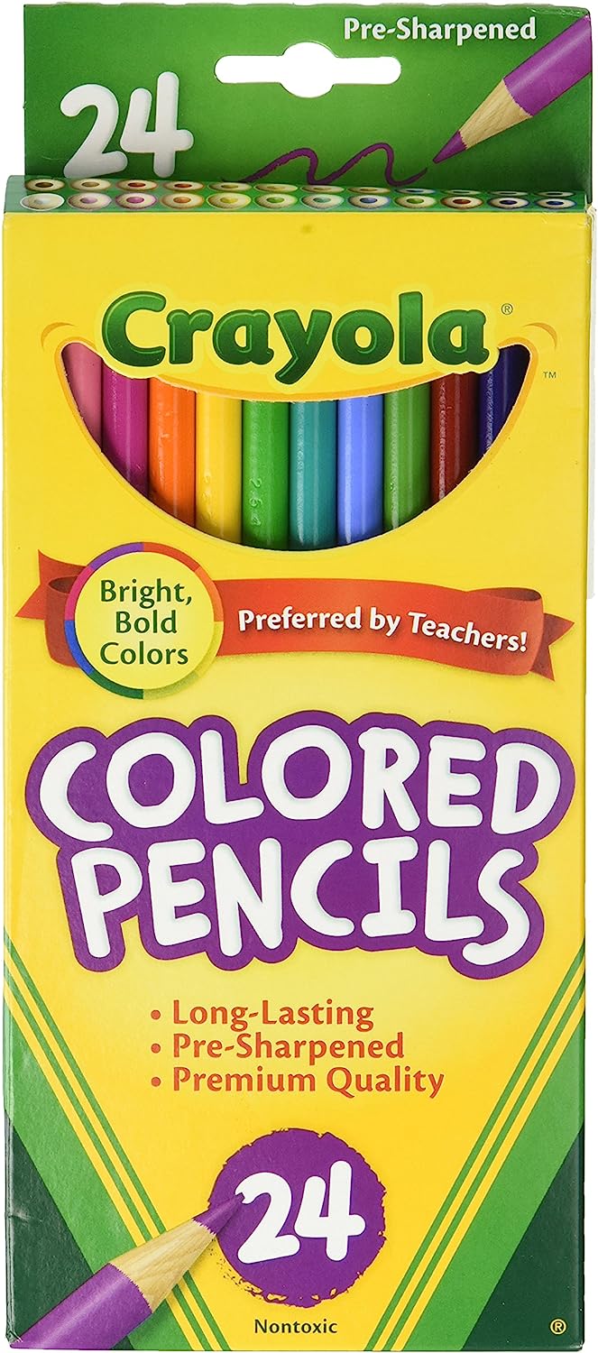 Crayola 24 pack colored pencils