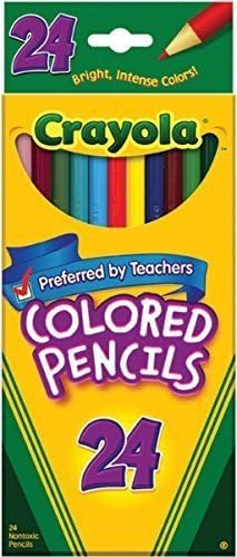 Crayola 24-count colored pencils