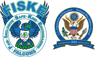 Fiske Falcon with the blue ribbon aware