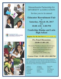 MPDE Career Fair Flyer 2017