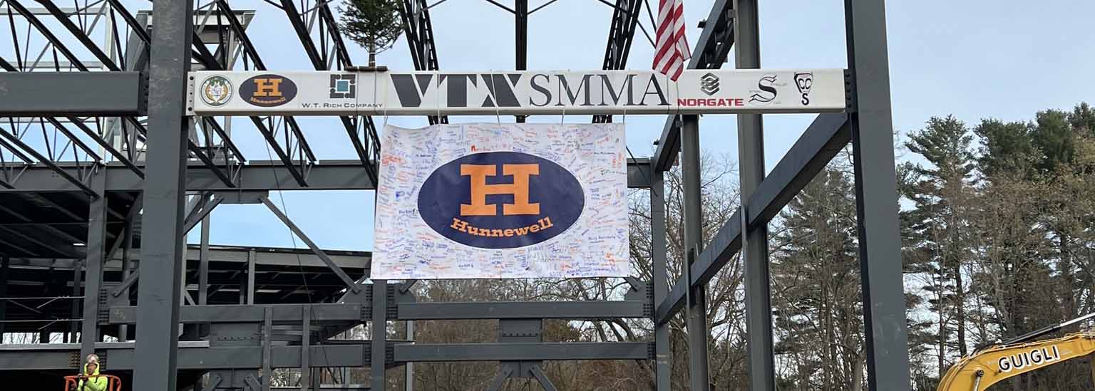 Hunnewell School Topping Off November 2022