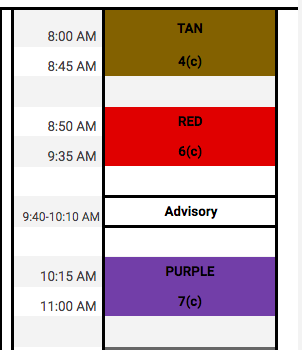 June 4th Schedule & Science MCAS Information June 4th Schedule & Science MCAS Information