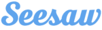 Seesaw script logo