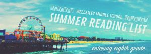 Beach and Boardwalk Scene for Summer Reading Lists