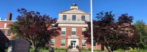 Wellesley Middle School facade from Kingsbury Street