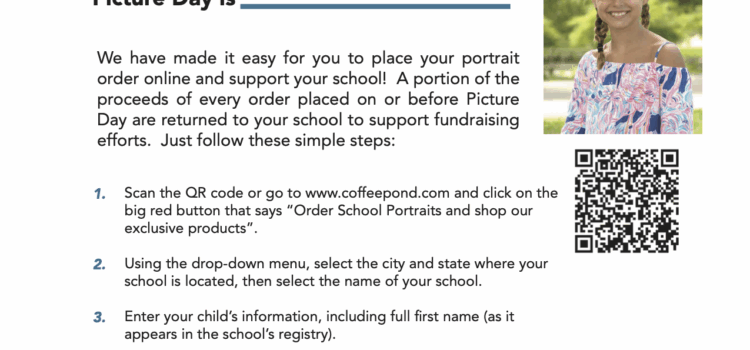 Picture Day is October 9th