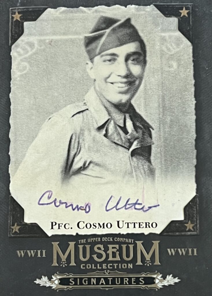 PFC Cosmo Uttero - WWII Museum Collection 