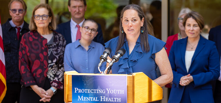 Gov. Healey Announces Mental Health Initiative at WHS